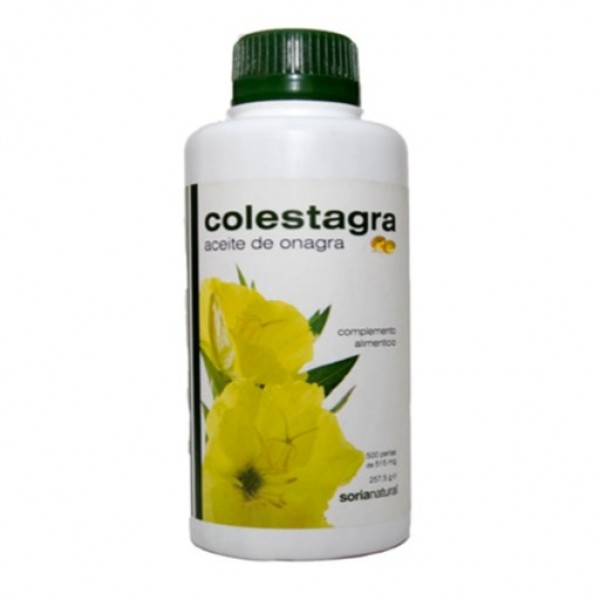 Colestagra Aceite De Onagra 500 Perlas Soria Natural R.06081