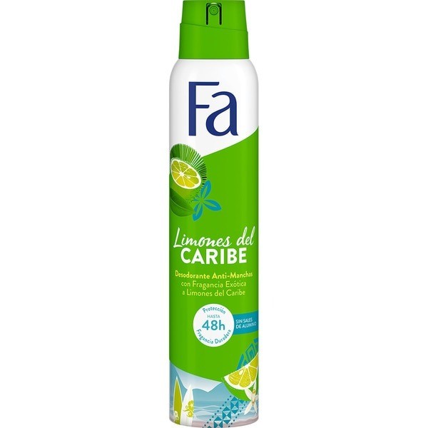Fa Limones del Caribe desodorante spray 200 ml