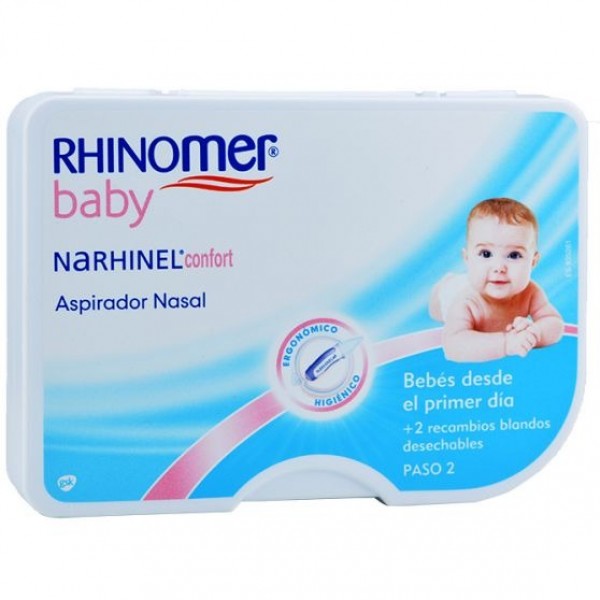 RHINOMER BABY ASPIRADOR NASAL BEBE + 2 RECAMBIOS