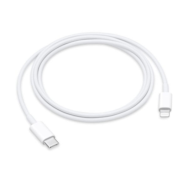 Apple cable usb-c a lightning de 1 metro blanco