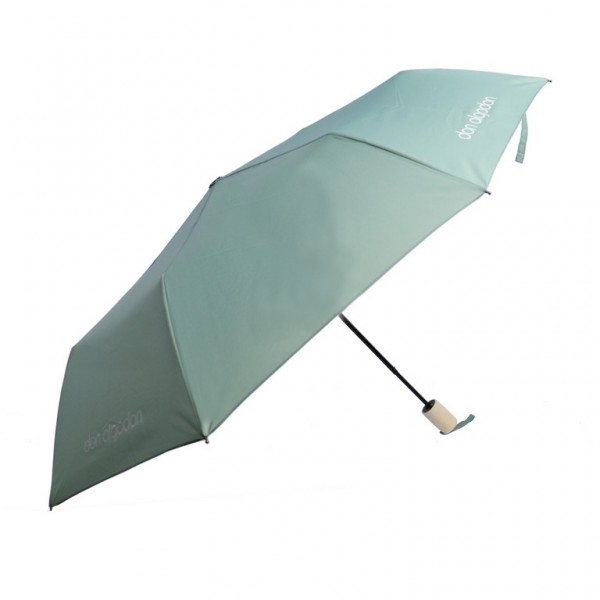 Paraguas plegable para mujer verde don algodon