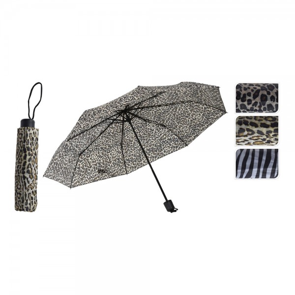 Mini paraguas 53cm estampados surtidos
